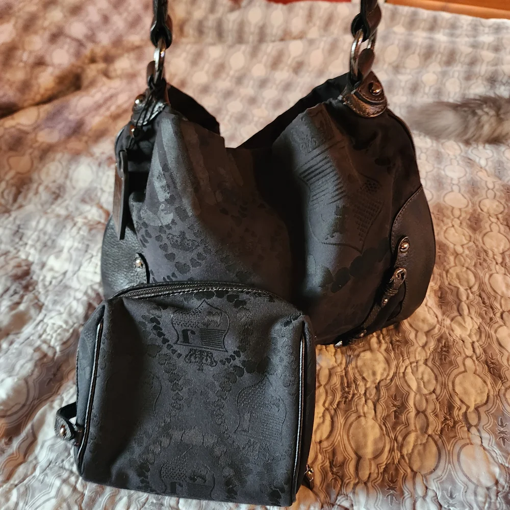 Juicy Couture Black Shoulder Bag Set